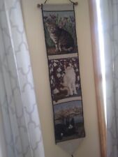 Tapestry cat wall for sale  Warren