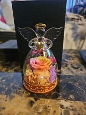 Usado, Anjo Best Wishes preservado rosa em vidro comprar usado  Enviando para Brazil