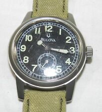 Reloj Militar Hack para Hombre Bulova Accutron C860736 - Necesita Batería, usado segunda mano  Embacar hacia Argentina