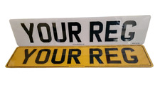 Number plates replacement for sale  SKEGNESS