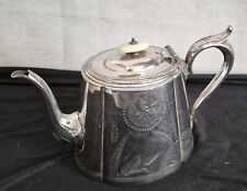 Silver plated teapot for sale  SKEGNESS