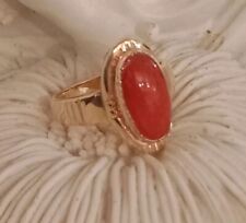 Bague corail vermeil d'occasion  Ajaccio-