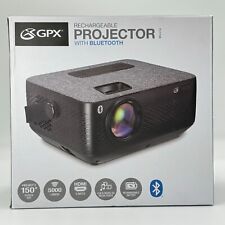 Projetor recarregável GPX com portas de mídia BT, HDMI, USB e Micro SD (PJ770B) comprar usado  Enviando para Brazil