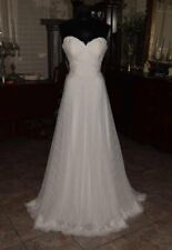 Lillian West #6487 Ivory Mermaid Strapless Bridal Gown Wedding Dress Size 8 for sale  Shipping to South Africa