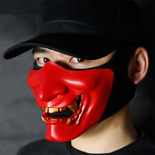 Maschera giapponese Hannya Demon Oni Samurai Noh Kabuki Prajna diavolo lattice di Halloween usato  Spedire a Italy