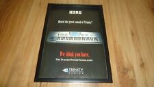 Korg trinity synthesizer for sale  PETERBOROUGH