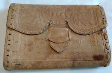 leather handmade wallet for sale  OTLEY