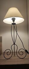 lampe fer forge art deco d'occasion  Cahors