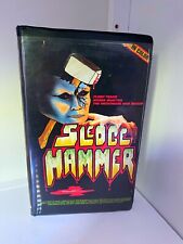 Sledgehammer (VHS) World Video 1984 Ted Prior David A. Raro anterior muito bom estado  comprar usado  Enviando para Brazil