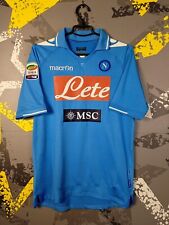 Camiseta de fútbol local Napoli 2011 - 2012 Jersey Macron Maglia para hombre talla L ig93 segunda mano  Embacar hacia Argentina