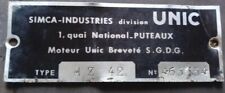 Plaque moteur constructeur d'occasion  Saint-Privat-des-Vieux