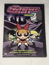 THE POWERPUFF GIRLS MOVIE DVD 2002 THE MOVIE CARTOON NETWORK for sale  Shipping to South Africa