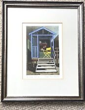 Used, Shirley Anne Johnson Signed Ltd Edition Hand painted Etching The Yellow Chair for sale  Shipping to South Africa