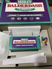 Absolute Balderdash The Hilarious Bluffing Board Game Vintage 1993 Complete for sale  Shipping to South Africa