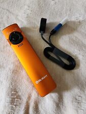 Used, Olight Orange ARKFELD Warm White/UV EDC Flashlight with Charger for sale  Shipping to South Africa