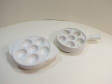 White ceramic round d'occasion  Expédié en Belgium