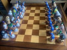 Large wooden chess for sale  SUTTON
