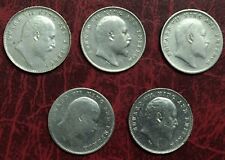 Used, British India Lot Of 10 Silver.coins Gb Uk for sale  Shipping to South Africa