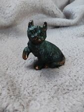 Cat ornament green for sale  SHEFFIELD