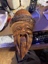 wooden wall mask large for sale  Madison