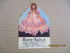 Segnalibro borotalco bambola usato  Italia