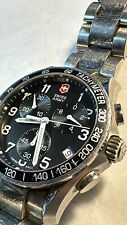 Relógio masculino Victorinox Swiss Army Chrono Classic V.241120 funciona ADEQUADO PARA PULSO 9" comprar usado  Enviando para Brazil