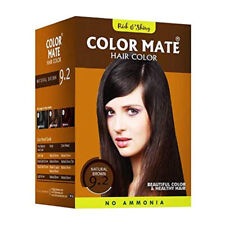 Color de cabello libre de amoníaco a base de hierbas Color Mate con producto ayur en combo (9.2) segunda mano  Embacar hacia Argentina