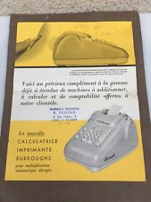 Ancienne publicité calculatri d'occasion  Arinthod
