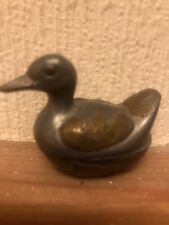 Brass lead duck for sale  DUNDEE