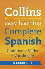 Usado, Easy Learning Complete Spanish Grammar, Ver... by Collins Dictionaries Paperback segunda mano  Embacar hacia Argentina