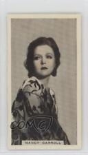 1934 Godfrey Phillips Belezas de Palco e Cinema Tabaco Nancy Carroll #16 z6d comprar usado  Enviando para Brazil