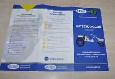 Aztech Oggun Mini ciągnik Rosyjska broszura Broszura Broszura, używany na sprzedaż  PL