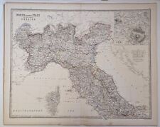 Antica mappa carta usato  Lodine