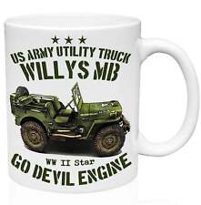 Willys jeep 11oz for sale  Shipping to Ireland