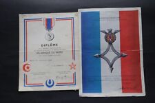 Diplômes médailles militaire d'occasion  Chatou