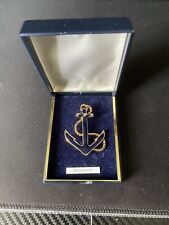 Gold plated anchor for sale  WELLING