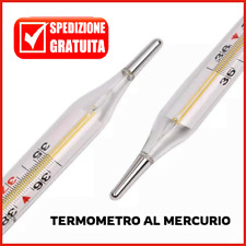 Termometro mercurio clinico usato  Italia