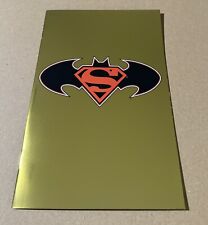 SUPERMAN/BATMAN #1 NYCC 2023 BTC EXCLUSIVE GOLD FOIL COVER LTD TO 1000 for sale  Shipping to South Africa