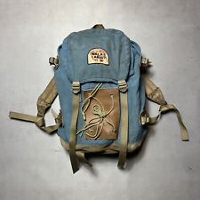 Mochila de caminhada vintage anos 70 mochila mochila de couro bolsa inferior rara, usado comprar usado  Enviando para Brazil