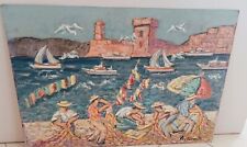 Tableau huile retour d'occasion  Marseille VIII