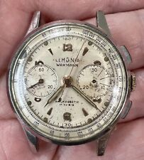 Lemania wakmann chronograph for sale  Shipping to Ireland