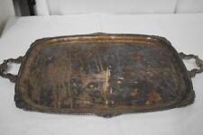 antique silver trays for sale  HULL