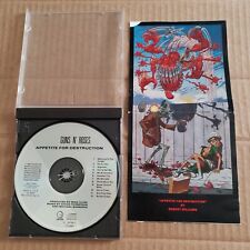 RARO! Guns N' Roses "Appetite For Destruction" 1987 CD Capa Original Geffen Muito Bom! comprar usado  Enviando para Brazil
