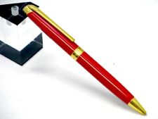 Gebraucht, Caran d'Ache Leman Ebony Gold Rot Kugelschreiber Ballpoint Pen gebraucht kaufen  Ratingen-West