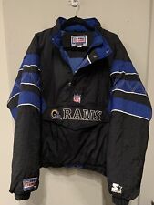St Louis Rams Starter NFL Pro Line Jacket Coat Pullover XL Vintage Rare 90’s for sale  Arlington