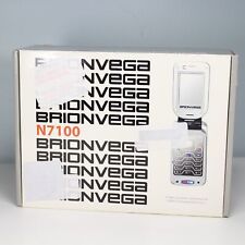  Brionvega N7100 Flip TV Cell Phone Black 2007 RARE Vintage - NEW IN BOX  for sale  Shipping to South Africa