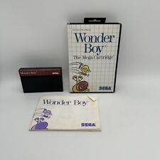 Usado, Wonder Boy Sega Master System jogo PAL completo com manual | Pins limpos, testados comprar usado  Enviando para Brazil