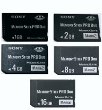 Memory Stick PRO DUO Para Sony PSP Cartão de Memória 1GB 2GB 4GB 8GB 16GB comprar usado  Enviando para Brazil