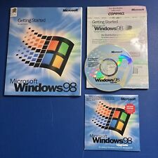 Disco de software de actualización de Microsoft Windows 98 con llave y manual. 1999. EXCELENTE. segunda mano  Embacar hacia Mexico