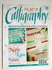 Art calligraphy hachette for sale  BURY